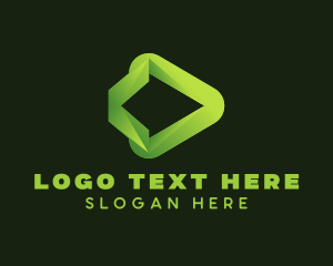 Gradient - Streaming Digital Tech logo design