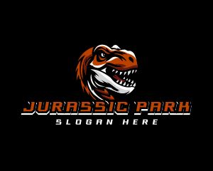 Dinosaur Beast Gaming logo design