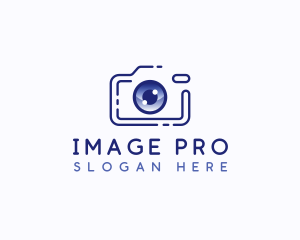 Imaging - Camera Eye Lens logo design