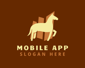 Pony Horse Animal Logo