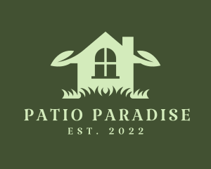 Patio - House Garden Landscaping logo design