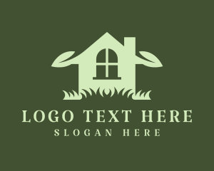 House Garden Landscaping Logo