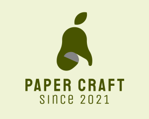 Organic Avocado Paper  logo design