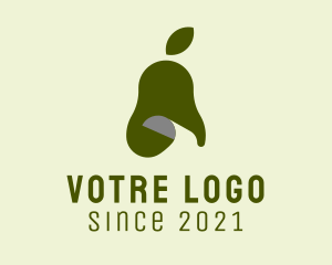 Organic - Organic Avocado Paper logo design