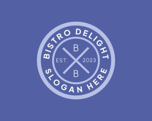 Hipster Pub Bistro logo design