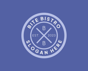 Hipster Pub Bistro logo design