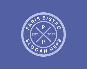 Hipster Pub Bistro logo design