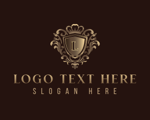 Premium - Ornamental Royal Crest logo design