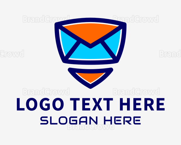 Digital Email Message Envelope Logo