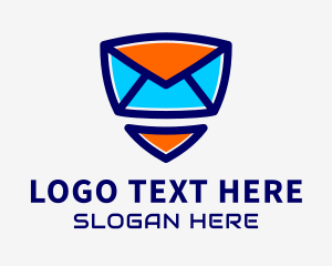 Message - Digital Email Message Envelope logo design