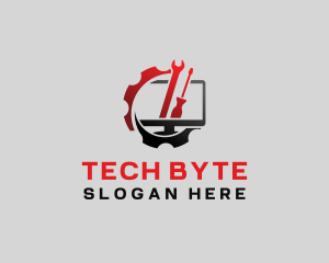 Computer - Computer Repair Technician logo design