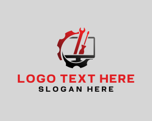 Gadget - Computer Repair Technician logo design