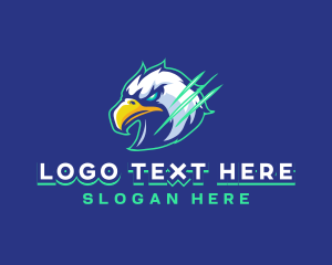 Feral - Eagle Bird Gaming logo design
