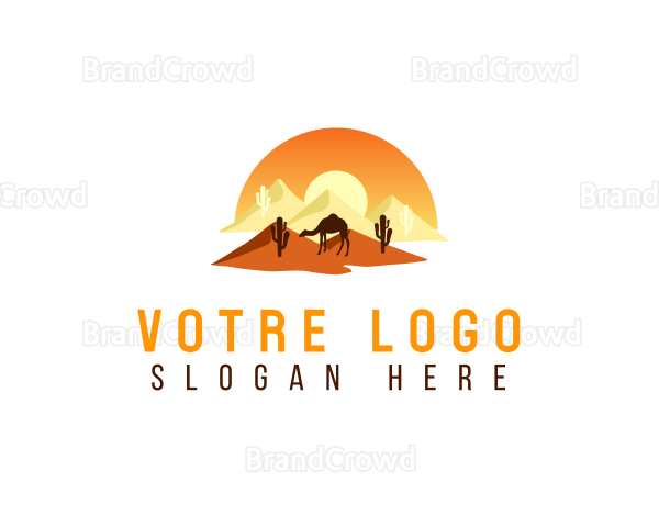 Camel Sand Dunes Logo