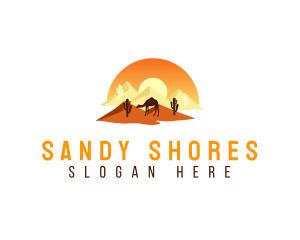 Dunes - Camel Sand Dunes logo design