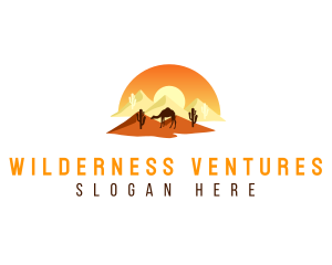 Camel Sand Dunes logo design