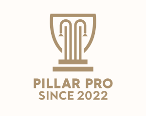 Pillar Legal Service  logo design