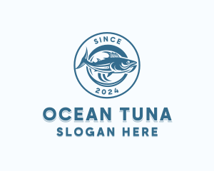 Tuna - Tuna Fishing Marina logo design