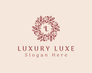 Elegant Wreath Jewelry logo design