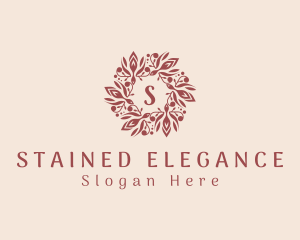 Elegant Wreath Jewelry logo design