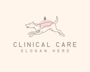 Happy Dog Clinic logo design