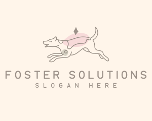 Happy Dog Clinic logo design