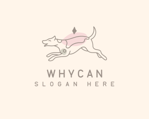 Fostering - Happy Dog Clinic logo design