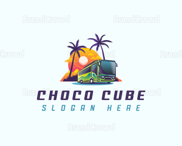 Tropical Shuttle Bus Logo