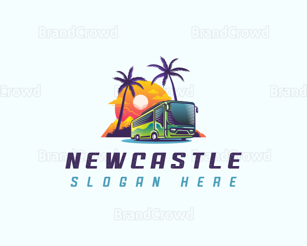 Tropical Shuttle Bus Logo
