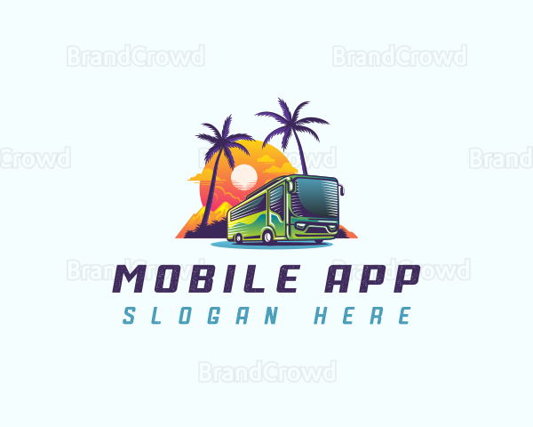 Tropical Shuttle Bus Logo