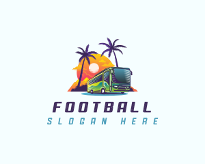 Tropical Shuttle Bus  Logo