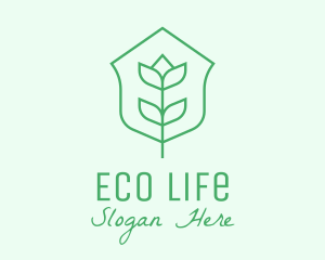 Sustainable - Floral Minimalist Plant Sustainability logo design