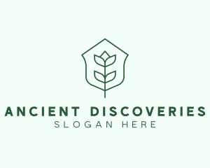 Floral Minimalist Plant Sustainability logo design