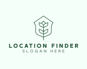 Floral Minimalist Plant Sustainability logo design