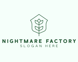 Floral Minimalist Plant Sustainability logo design