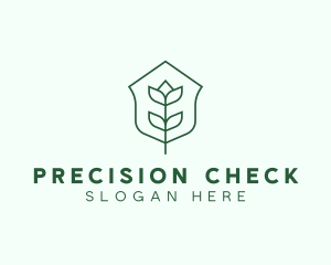 Floral Minimalist Plant Sustainability logo design