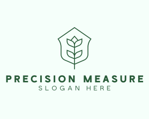 Floral Minimalist Plant Sustainability logo design