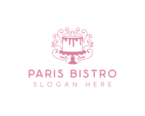 Cake Sweets Dessert logo design