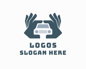 Car Repair Hand  Logo