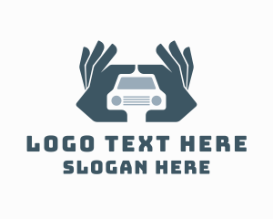 Car Repair Hand  Logo