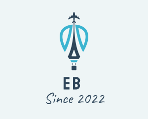 Tourism - Plane Aviation Transport logo design