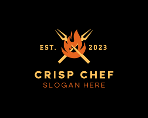 Fire Grill Restaurant logo design