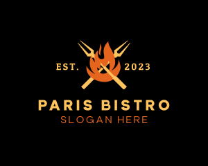 Fire Grill Restaurant logo design