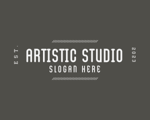 Studio - Modern Cool Studio logo design