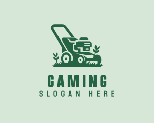 Gardening - Garden Lawn Mower logo design