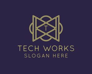 Digital Tech Telecom logo design