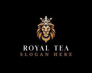 Royal Crown Lion logo design