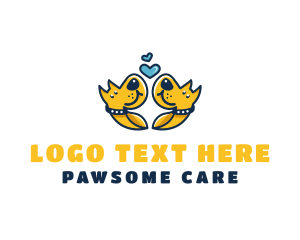 Dog Heart Vet logo design