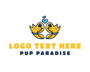 Dog Heart Vet logo design