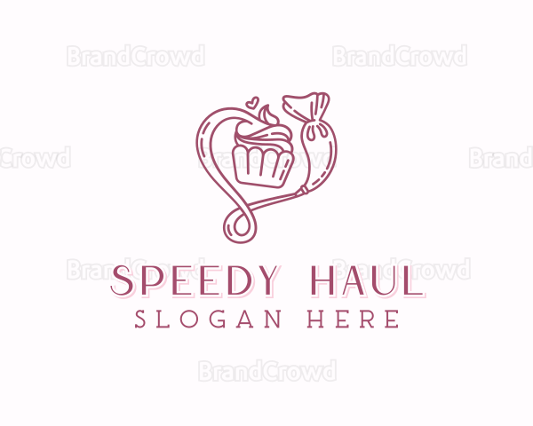 Confectionery Cupcake Bakery Logo